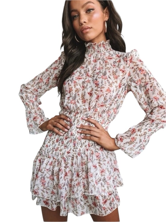 Princess Polly Dresses & Skirts - Princess Polly White Floral Mini Dress